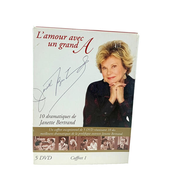 Other - L’‎ Amour avec un grand A – DVD  Version Française – Série  Québécois  Signature